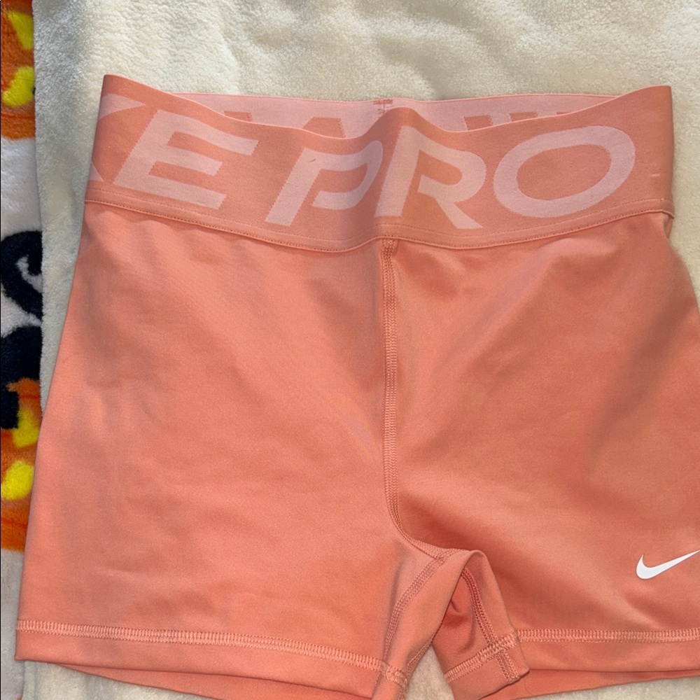 Nike Women's Coral Athletic Shorts
